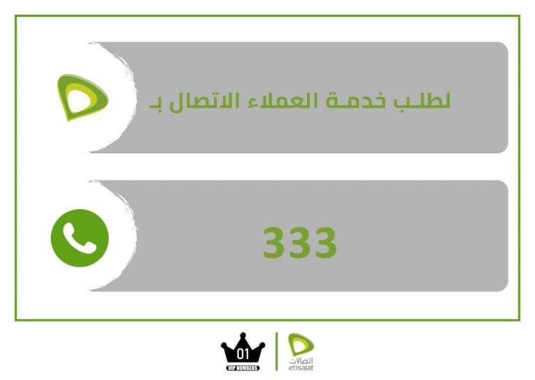 خدمة العملاء اتصالات - التواصل مع خدمة عملاء اتصالات - VIP Numbers ارقام وخطوط سهله مميزة للبيع مصر